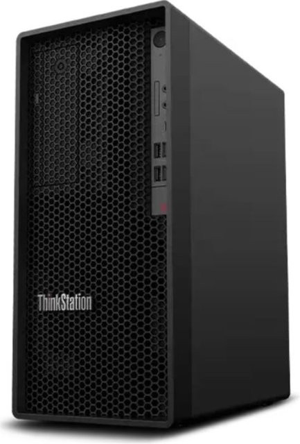 Lenovo ThinkStation P2 Tower Gen 2 Workstation mit Intel Core Ultra 7 265, 32GB DDR5 RAM, 512GB SSD und Windows 11 Pro in Schwarz - Bild 1