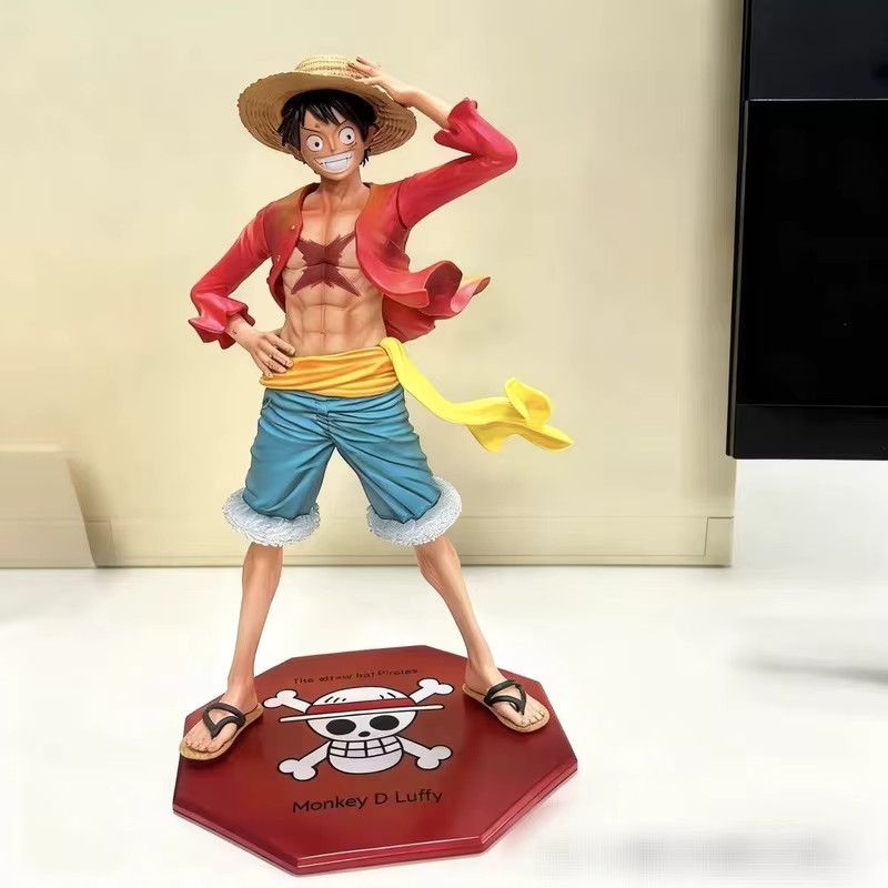 Bandai One Piece Monkey D. Ruffy Ghost Island Hut Anime-Figur aus PVC, Multicolor, Höhe: 24 cm - Bild 2