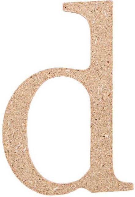 Rico Design MDF Kleinbuchstabe D - Bild 1