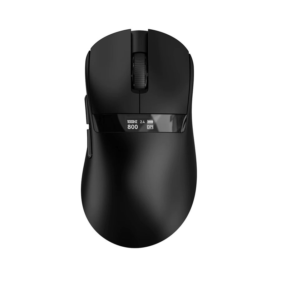 AJAZZ NJ08 V2 Tri-Mode Gaming- und Büro-Maus in Weiß mit integriertem Bildschirm für kleine Hände - Bild 6