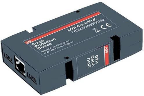 ABB 7TCA085400R0290 OVR CAT-5E/POE Einbau-Modul für Ethernet/LAN in Schwarz - Bild 1