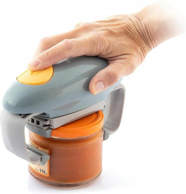 Innovagoods Elektrischer Gläseröffner mit Auto-Shut-Off in Grau - Bild 1