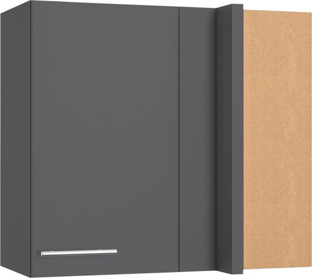 Optifit Küchen-Eckoberschrank Ingvar420 in Anthrazit Matt, B/H/T: 80 x 70,4 x 34,9 cm - Bild 1