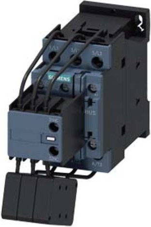 Siemens Kondensatorschütz 3RT2625-1AF05 mit 3 Schließern, 77 VA, 10A, grau - Bild 1