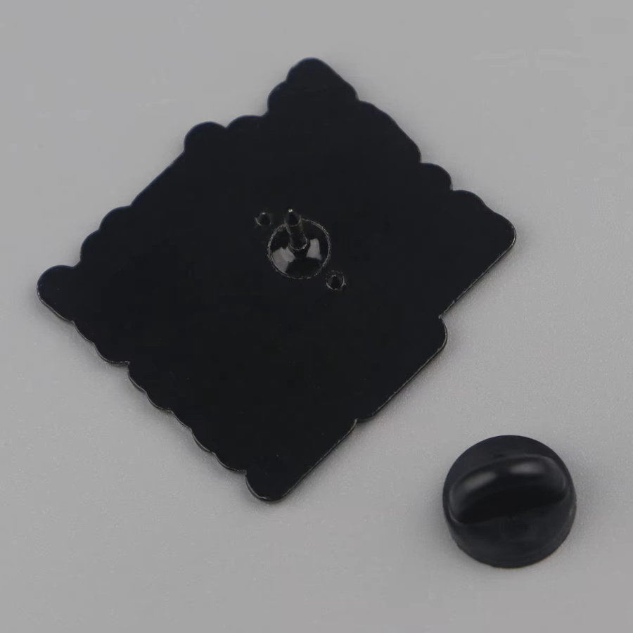 Ramulus Anstecknadeln Emaille, Schwarz, Unisex - Bild 4