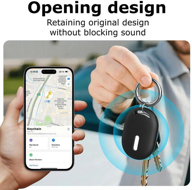 Xiaomi Tag Locator Tracker Schutzhülle Anti-Scratch Sleeve in Schwarz oder Gelb - Bild 1