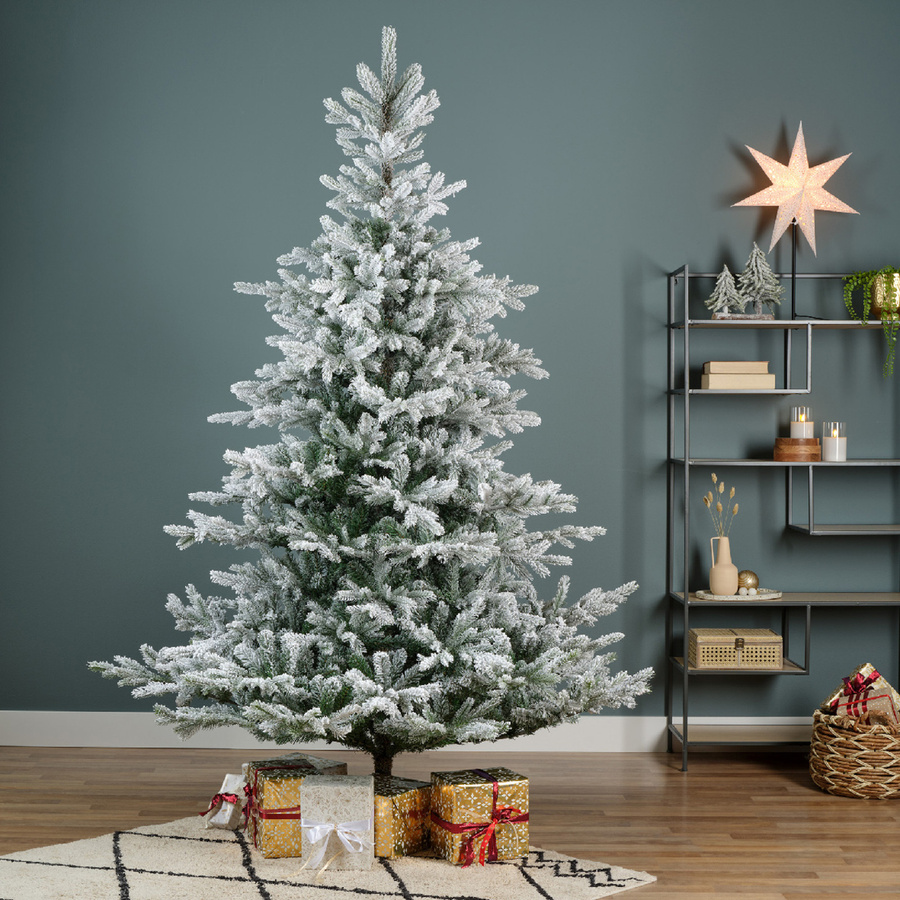 EVERLANDS Weihnachtsbaum Grandis Fir in Grün, Durchmesser: 132 cm, Höhe: 180 cm - Bild 2
