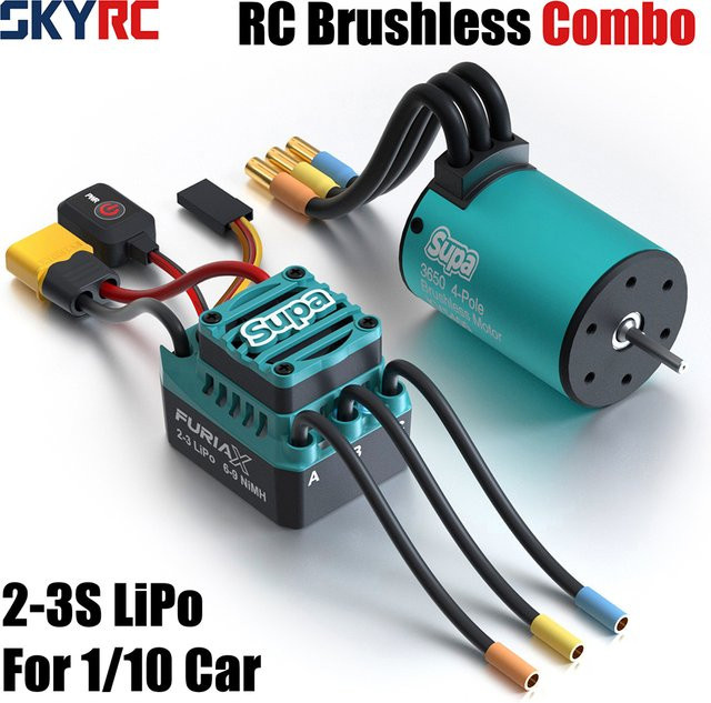 SKYRC FuriaX Supa 3650 Bürstenloser Motor ESC Combo, 1/10 - Bild 1