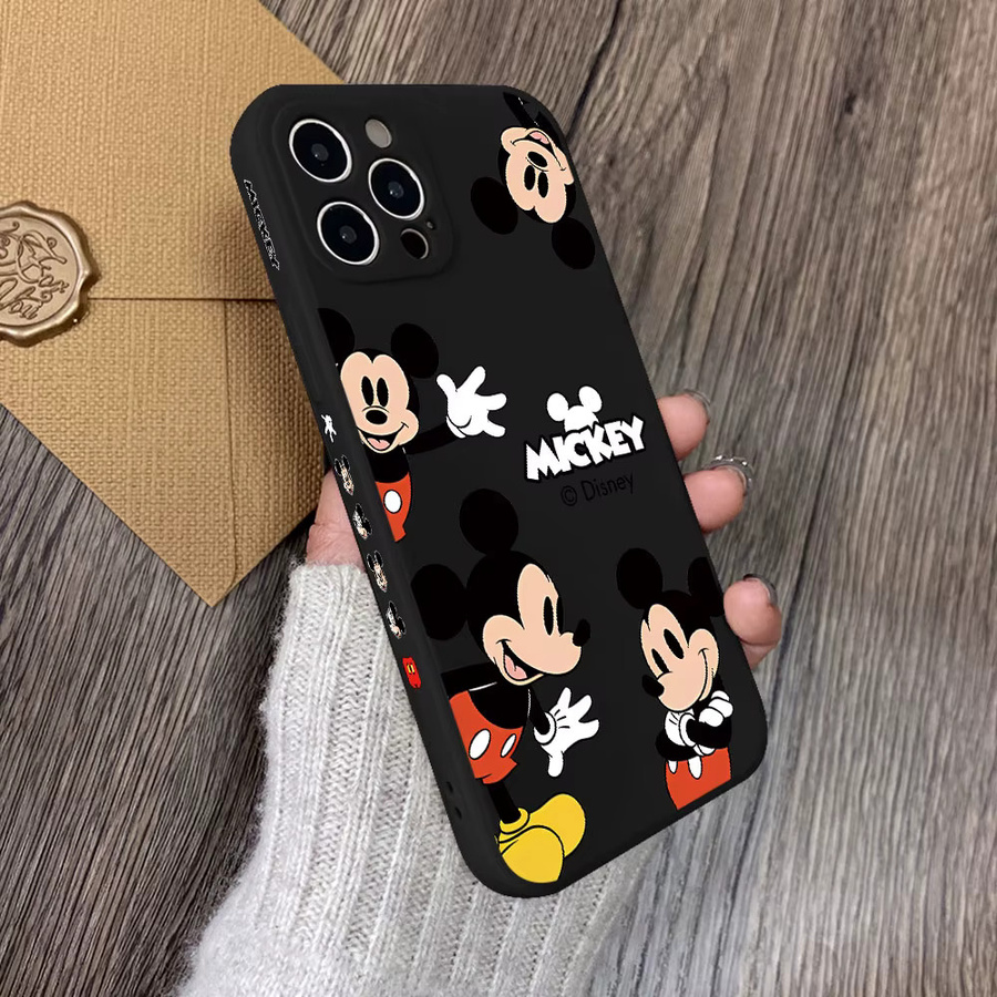 Disney Mickey und Minnie Maus Handyhülle für Samsung Galaxy A-Serie (A57 A56 A55 A54 A53 A52 A36 A33 A26 A23 A17 A16 A07 A06) 4G 5G Cover - Bild 3