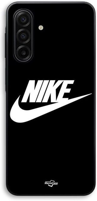 Maniacase Handyhülle für Samsung Galaxy A56 mit Nike Logo in Weiß und Schwarz - Bild 1