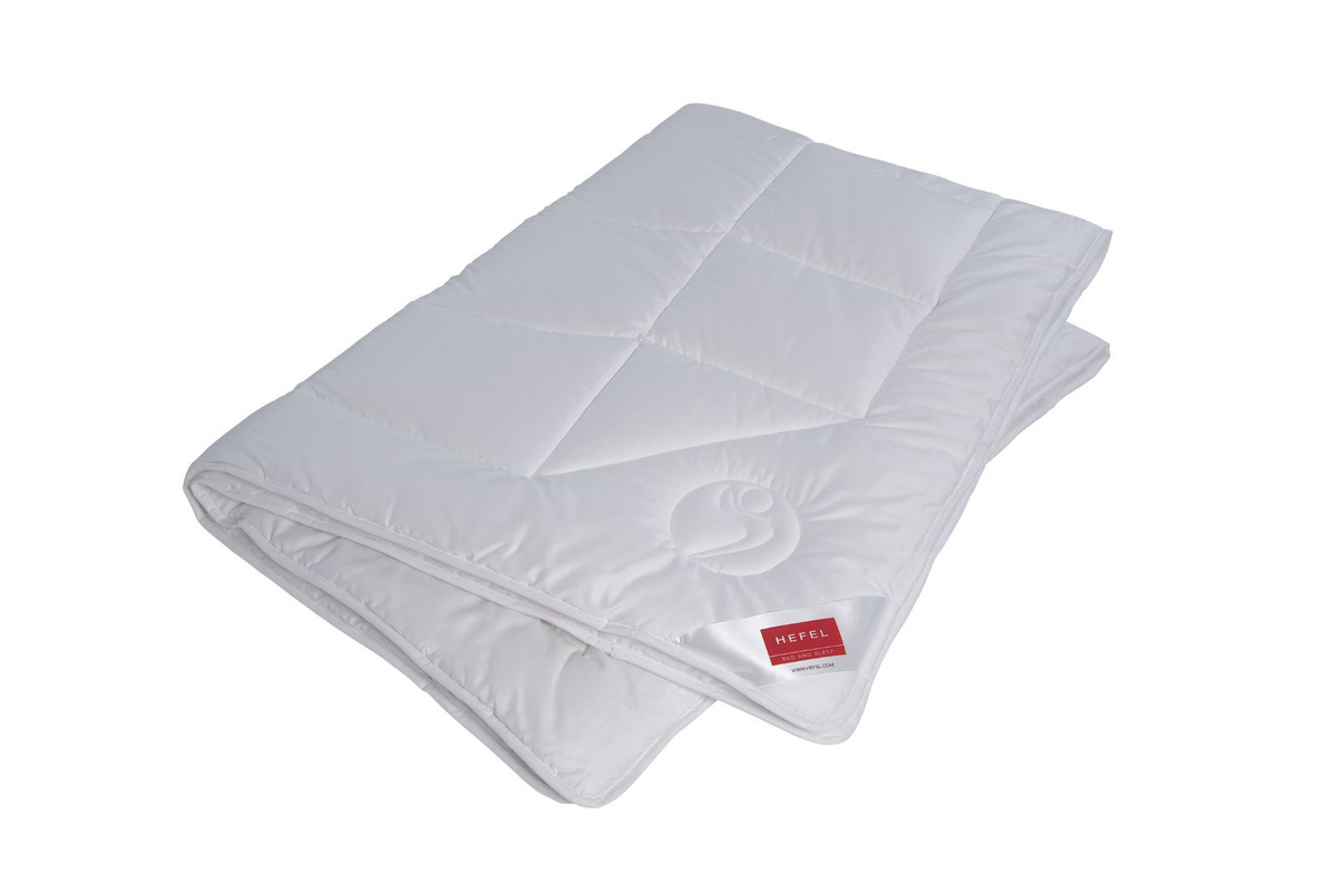 Hefel Wellness Vitasan Winterdecke in Weiß, allergikerfreundlich und atmungsaktiv, B/T: 135 x 200 cm - Bild 1