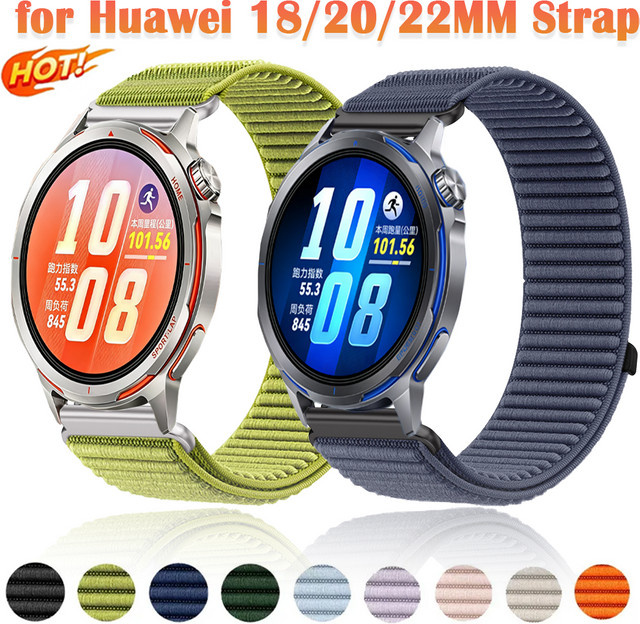 Huawei Uhrenarmband Nylon, Schwarz, Unisex - Bild 1