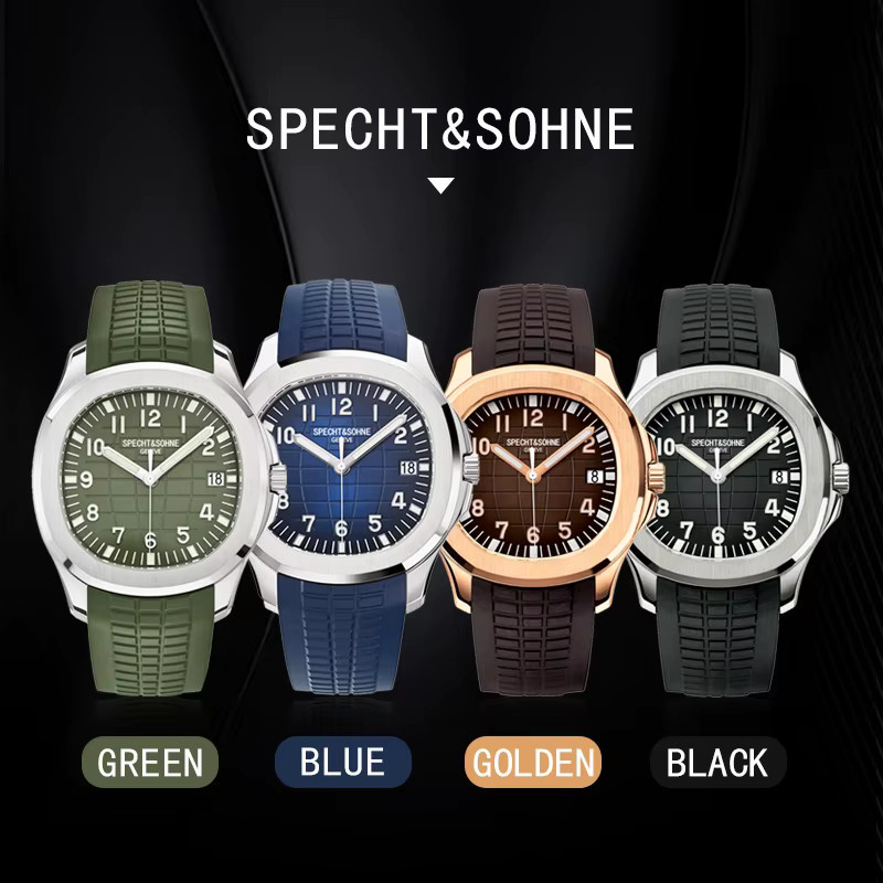 Specht&Sohne Armbanduhr, Automatik, Edelstahl, Roségold, 40 mm, Herren - Bild 3
