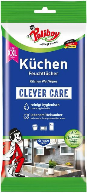 Poliboy Feuchttücher XXL für die Küche - Bild 1