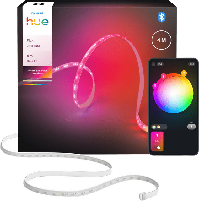 Philips Hue Gradient Lightstrip LED-Streifen 4 m, Multicolor und Weiß, RGB-Beleuchtung für TV-Backlight und Akzentlicht - Bild 1