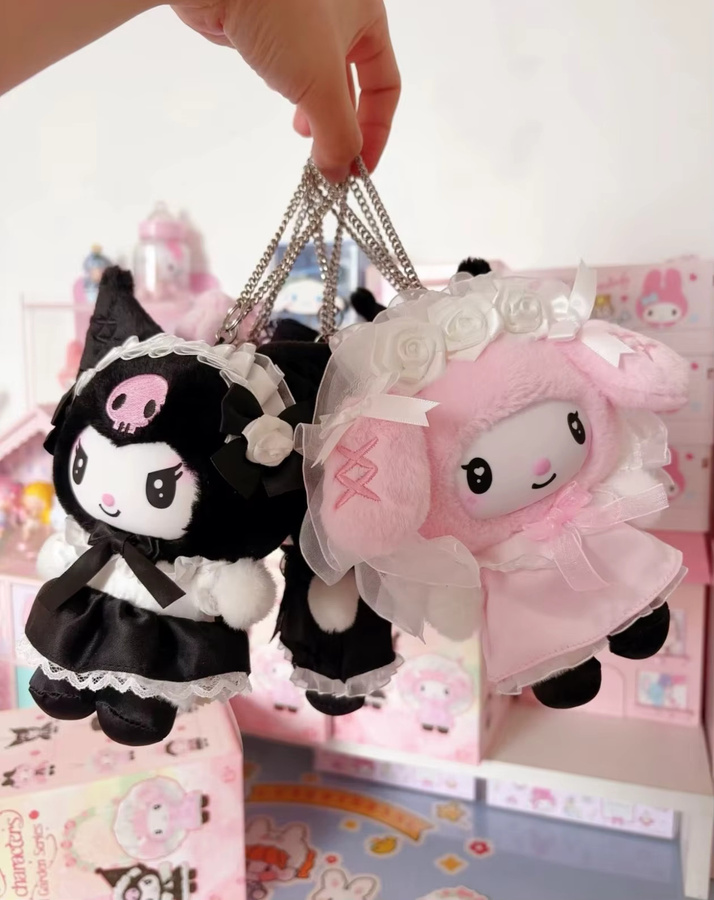 Toptoy Sanrio Charaktere Engel-Garten-Serie, Vinyl Blind Box, Kuromi Melody, Vinyl-Gesichtspuppe, Mystery Box - Bild 2