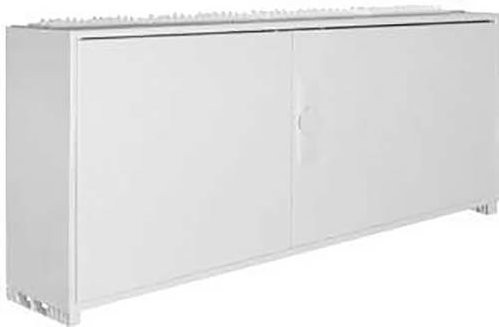 Hager Verteilungsschrank aus Stahl in Reinweiß, B/T/H: 105,0 x 50,0 x 20,5 cm - Bild 1