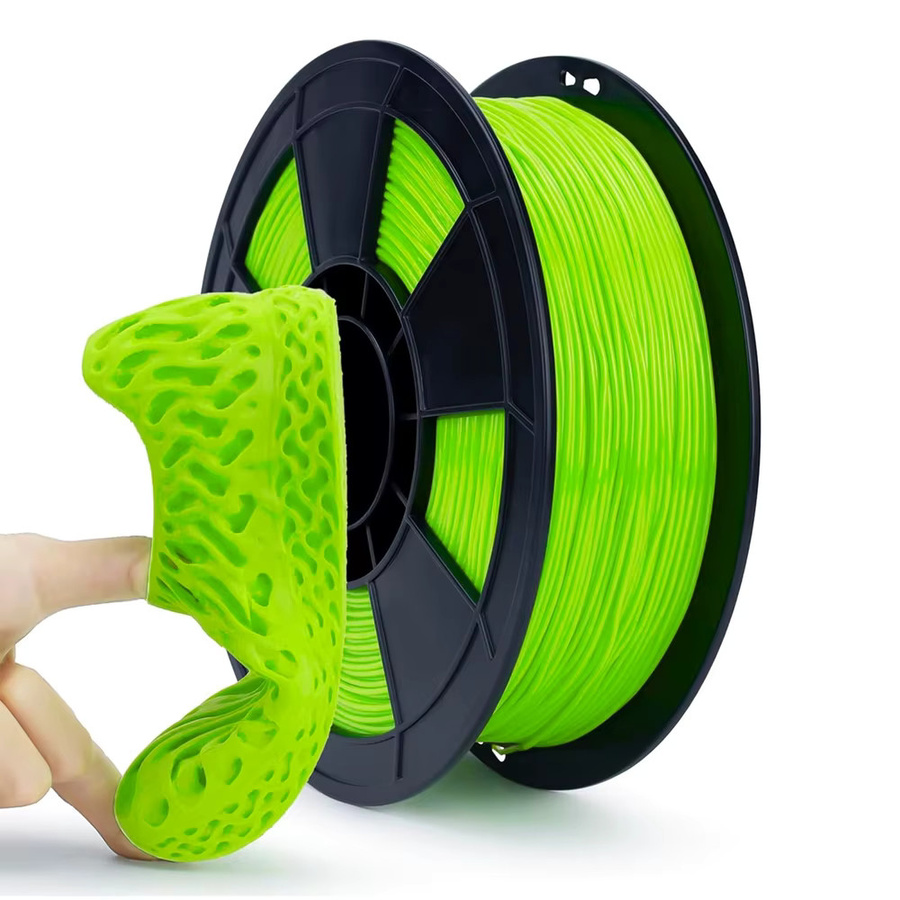 3D Maliang TPU Filament Elastisch 1,75mm Apfelgrün für FDM 3D-Drucker - Bild 5