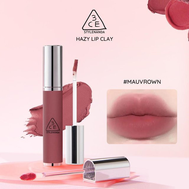 3CE Hazy Lip Velvet Blur Lip, Pink, Matt, 4g - Bild 1