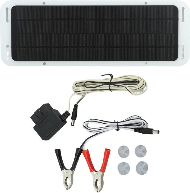 Aneng OBD Diagnostic Tools 12V 5W Solarpanel-Kit monokristallin in Schwarz - Bild 1