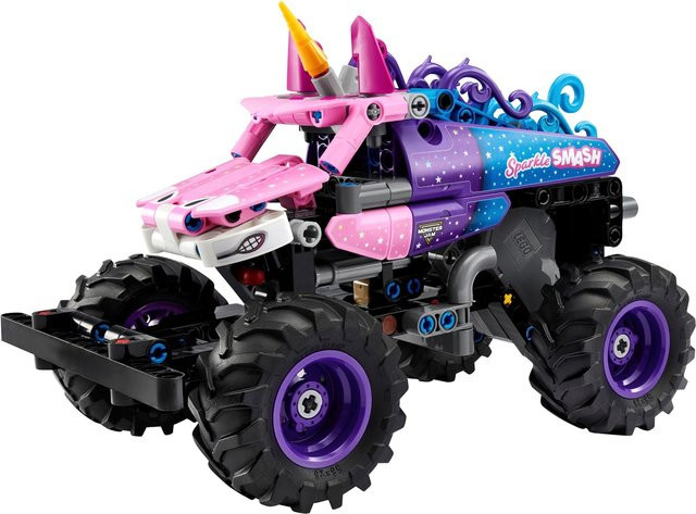 LEGO Technic Monster Jam Sparkle Smash mit Rückziehmotor ab 7 Jahren - Bild 3