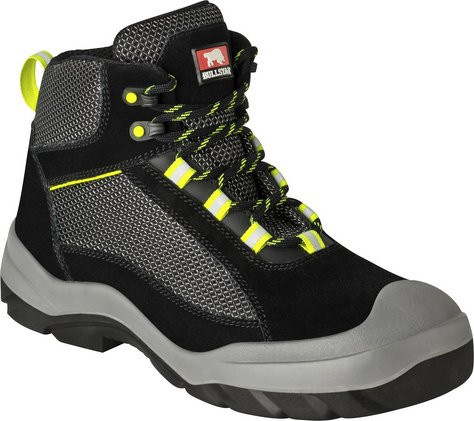 BULLSTAR Sicherheitsstiefel DYNAMIX S1P in Grau, Größe 47 - Bild 1