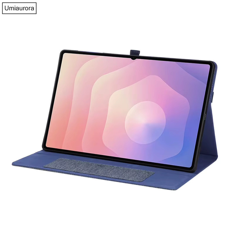 Samsung Folio PU-Leder Stand-Tablet-Hülle Wallet Cover für Tab S11 11 Zoll und Tab S11 Ultra 14,6 Zoll in Blau - Bild 5
