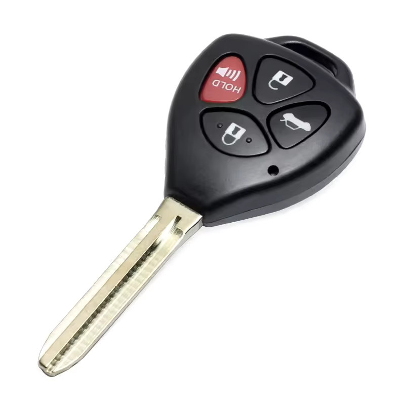 KEYECU Ersatz 3-Tasten-Fernschlüsselanhänger TOY43 für Toyota Avalon Corolla Matrix Venza, Farbe: Schwarz, 315 MHz, FCC ID: GQ4-29T 31T, 4D67/G Chip - Bild 2