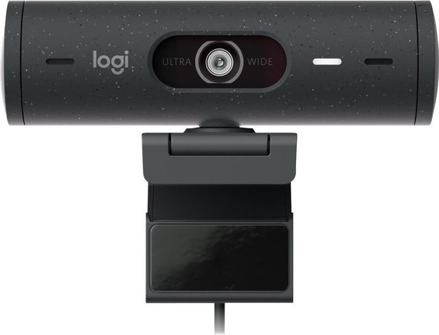 Logitech Brio 505 Full HD Webcam mit 4 MP und USB-C Anschluss in Schwarz - Bild 1