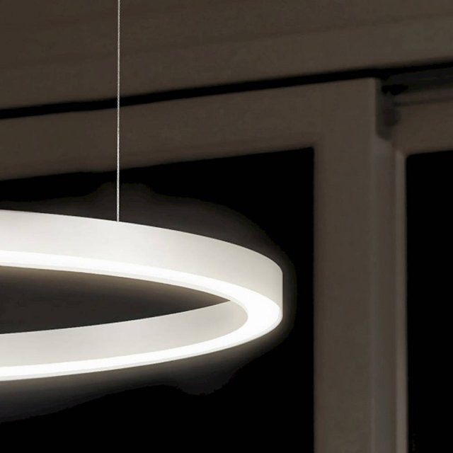 TeamItalia Bellai Home LED-Pendelleuchte in Weiß mit warmweißem Licht (2700K) - Bild 1