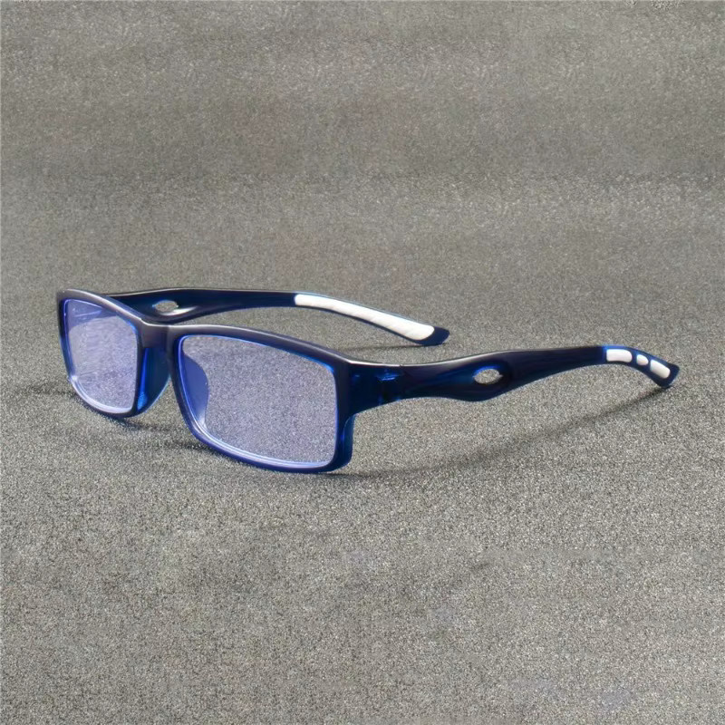BMAD Lesebrille Unisex, Vollrand, rechteckig, Kunststoff - Bild 1