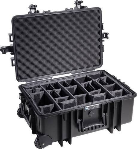 B&W International outdoor.cases Typ 6700 Kamerakoffer Wasserdicht Schwarz - Bild 1