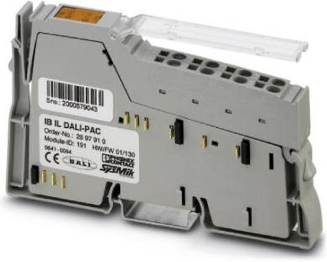 Phoenix Contact IB IL DALI-PAC 2897910 SPS-Erweiterungsmodul 24 V/DC in Grau - Bild 1