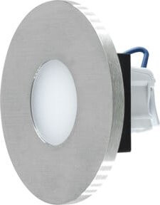 EVN Lichttechnik LED-Wandeinbauleuchte LR01802 aus Edelstahl in Silber, Warmweiß 3000K, IP44, 1.8W - Bild 1