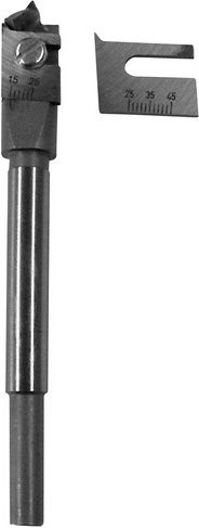 Connex Maschinen Zentrumbohrer aus Stahl in Grau Ø 13/15 mm, 25/25 mm und 45 mm - Bild 1