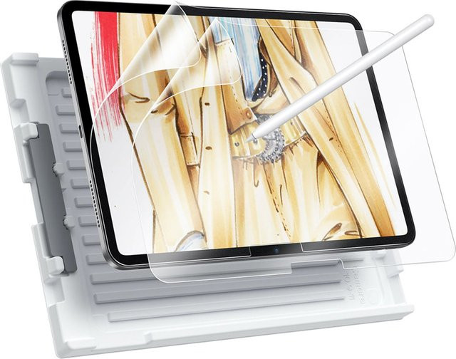 ESR Paper Feel Displayschutzfolie Matt für Apple iPad Air 11 (2025/2026), 2er-Set, Transparent - Bild 1
