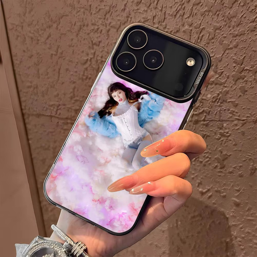 Hyuna Handyhülle für iPhone 17 16 15 14 13 12 11 Pro Max Air in Mehrfarbig Matt Laser Metallic Aurora - Bild 2