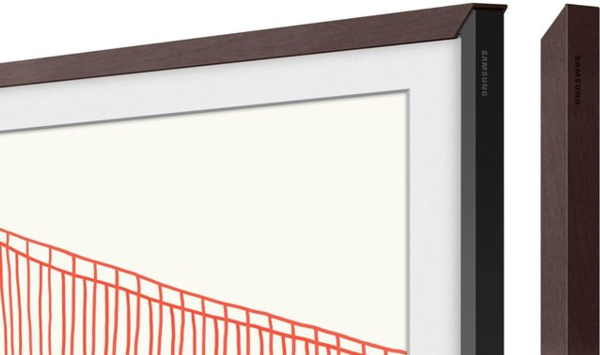 Samsung Austauschbarer Rahmen für The Frame 50 Zoll in Braun mit Magnetverschluss und Holzoptik B: 127 cm, H: 71 cm - Bild 2