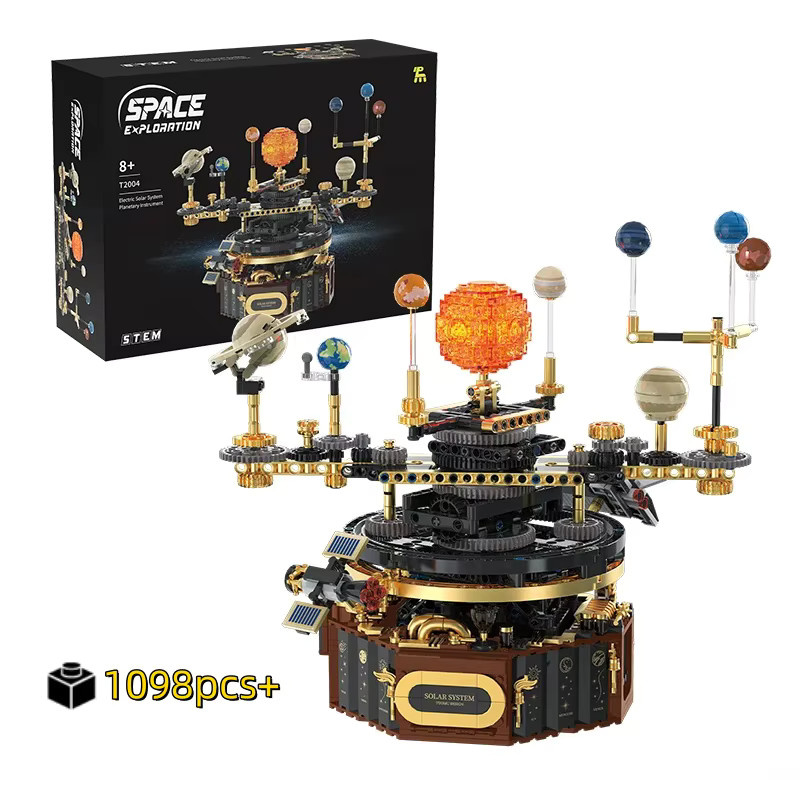 FUNXINEE Mechanischer Weltraum-Sonnensystem-Baukasten, 1098 Teile, ab 8 Jahren - Bild 5