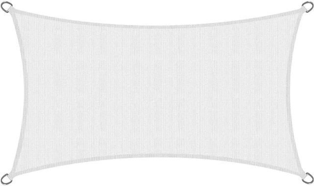 Sol Royal Sonnensegel SolVision HS9 rechteckig Weiß HDPE B/T: 200 x 400 cm - Bild 1