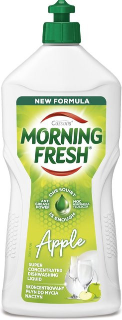 Cussons Morning Fresh Konzentriertes Spülmittel Apfel Grün 900 ml - Bild 1
