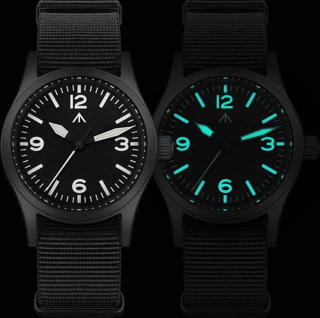 Militado Armbanduhr, Quarz, Edelstahl, Schwarz, 38 mm, Herren - Bild 1