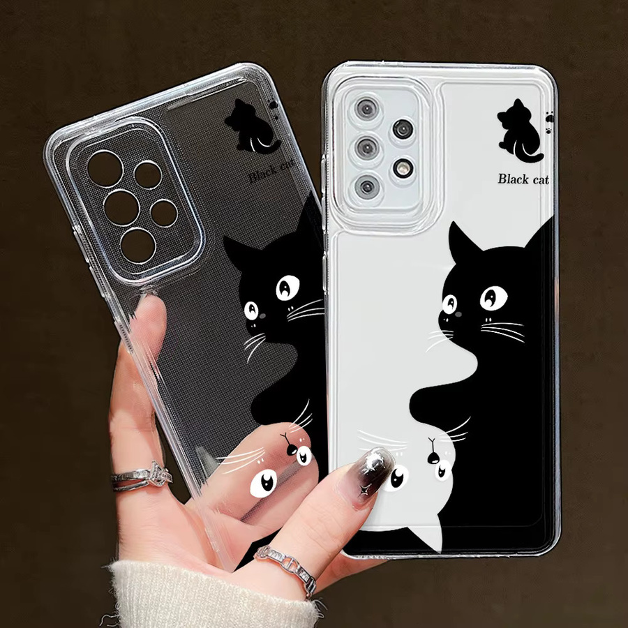 Transparente TPU Handyhülle für Samsung Galaxy A54 5G, A55, A53, A52, A35, A34, A33, S24 Ultra, S23 Plus, S22, S21, S20 FE, A32, A14, A13, A05 - Bild 3