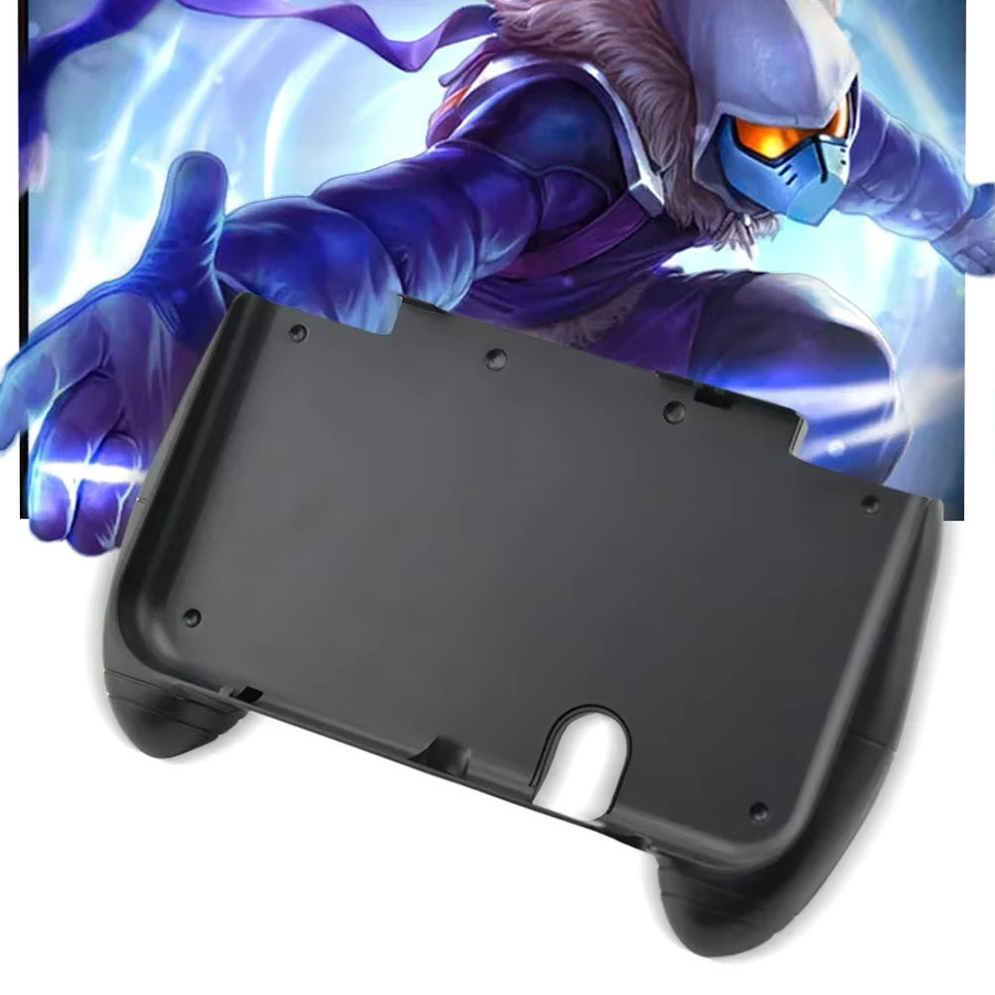 Controller-Grip-Hülle mit Aufstellfunktion für Nintendo New 3DS XL LL in Schwarz - Bild 2