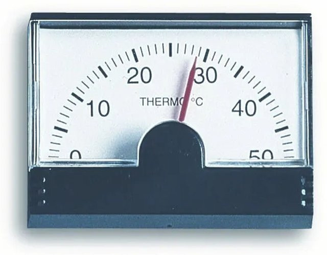 TFA Autothermometer in Schwarz - Bild 1