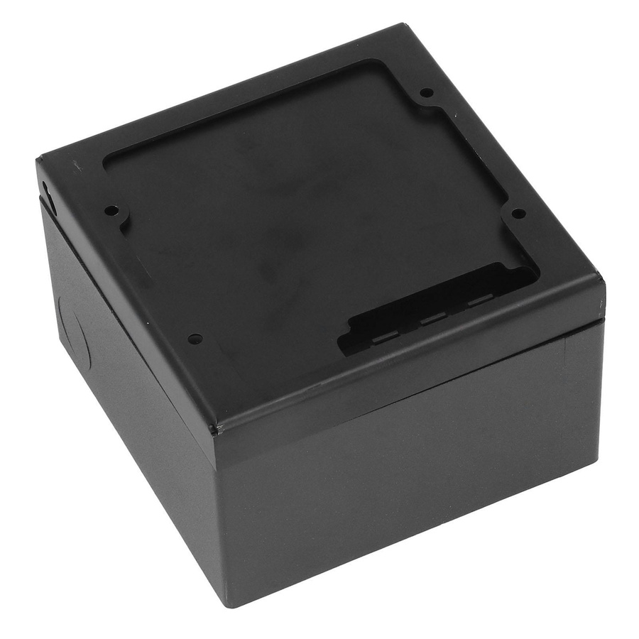 Wasserdichte Bodensteckdose Einbaudose aus Edelstahl mit 3 Steckplätzen und 1 USB-Anschluss in Silber und Schwarz - Bild 3