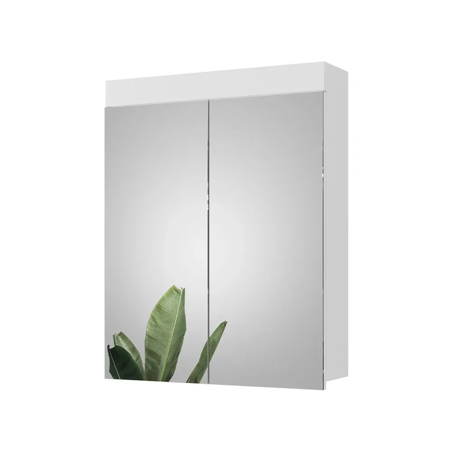 Vicco Spiegelschrank Luna Weiß Skandi B/H: 60 x 77 cm - Bild 2