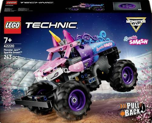LEGO Technic Monster Jam Sparkle Smash mit Rückziehmotor ab 7 Jahren - Bild 1