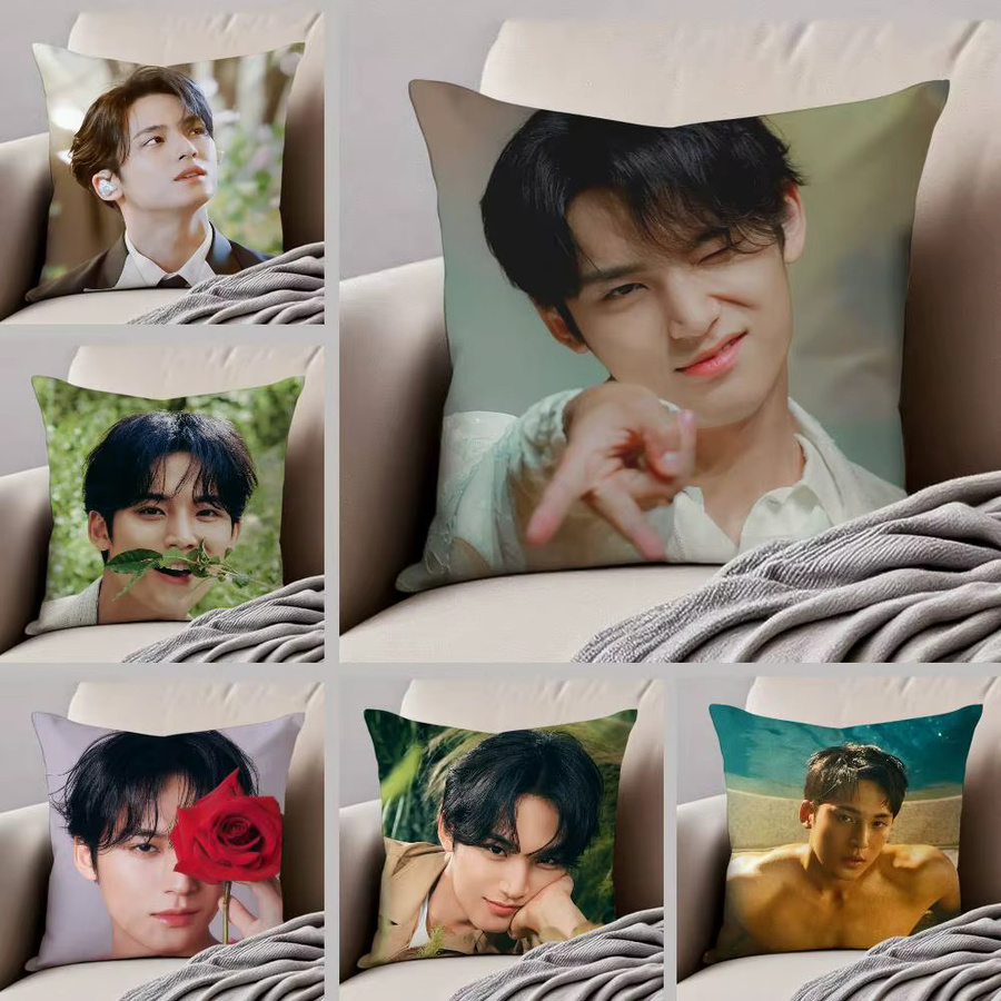 Singer M-Mingyu Kissenbezug mit Anti-Staubmite-Schutz und unsichtbarem Reißverschluss, Multicolor, B/T/H: 30 x 30 x 30 cm - Bild 4