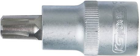 KS Tools 1/4 Zoll Bit-Stecknuss für RIBE-Schrauben M6 in Silber aus Edelstahl - Bild 1